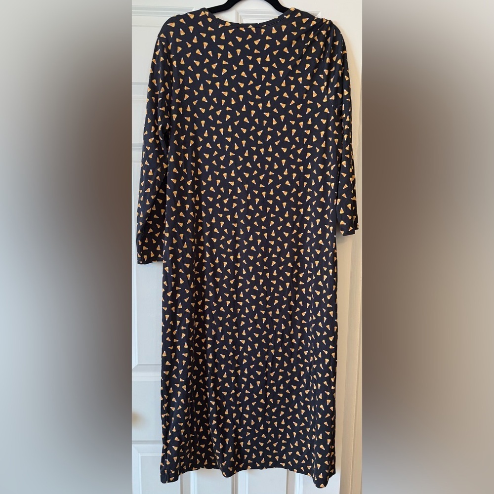 Land’s End Candy Corn Fall Halloween Dress Size Large - Picture 8 of 9